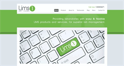 Desktop Screenshot of lims1.com