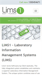 Mobile Screenshot of lims1.com